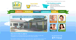 Desktop Screenshot of kidzacademypreschool.org